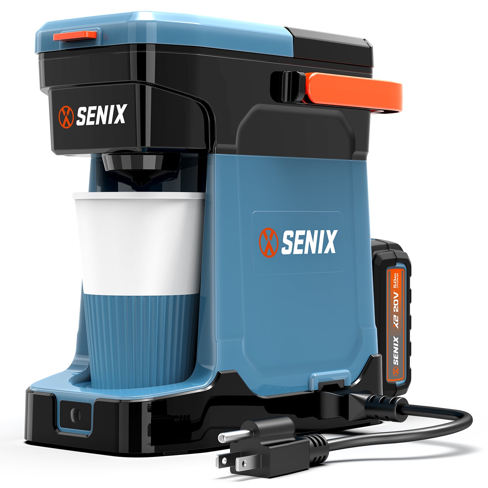 X2 20V Max* Portable Hybrid Coffee Maker (5.0 Ah Battery & Charger Included)